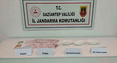 1,5 kilo metamfetamin ele geçirildi