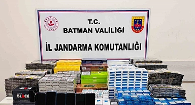 2 bin 260 paket kaçak sigara yakalandı