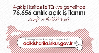 Bakan Işıkhan 76 bin 656 açık iş ilanı olduğunu açıkladı