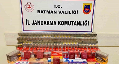 Bin 308 paket kaçak sigara ele geçirildi