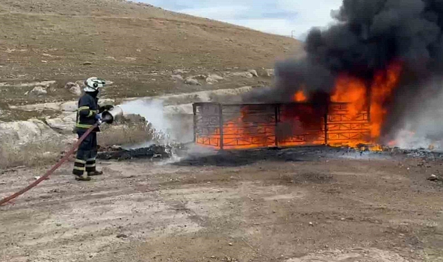 Petrol kuyusunda çıkan yangın söndürüldü