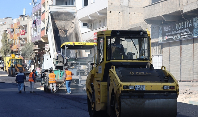 SÜLEYMANİYE CADDESİ ASFALTLANIYOR