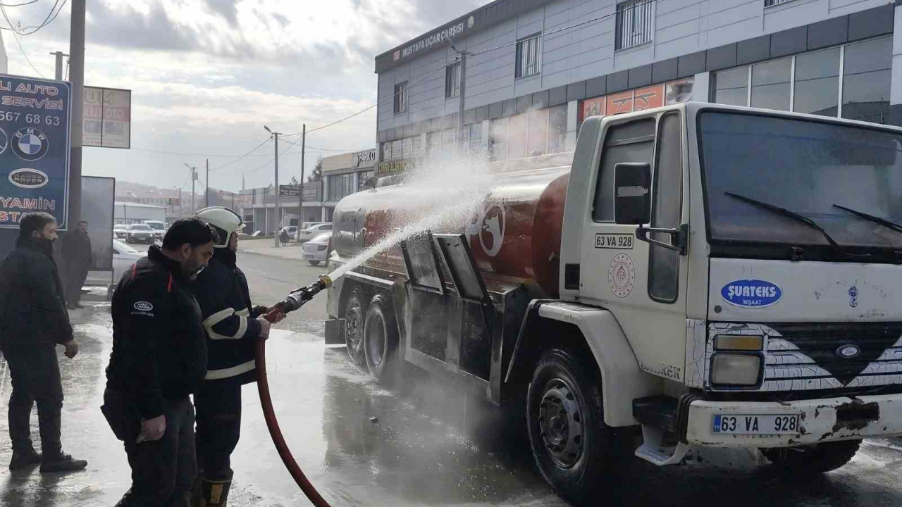 Ya tanker dolu olsaydı!