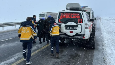 Urfa'da paletli ambulanslar hayat kurtarıyor