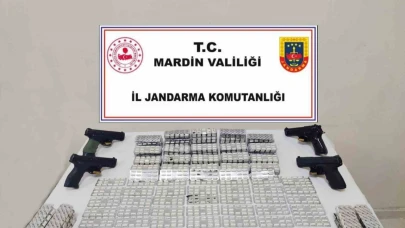 4 adet ruhsatsız tabanca ve uyuşturucu ele geçirildi: 2 tutuklama