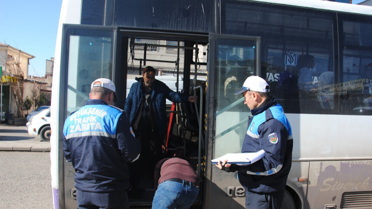 Halk otobüslerine kapsamlı denetim!