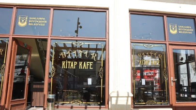 ŞANLIURFA BÜYÜKŞEHİR BELEDİYESİ'NDEN GENÇLERE YENİ BİR PROJE: KİTAP KAFE