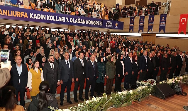 AK Parti Şanlıurfa Kadın Kolları Başkanını seçti