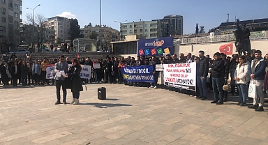 Atama bekleyen öğretmenler Topçu Meydanında ses yükseltti