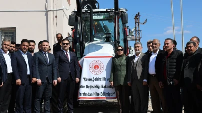 Viranşehir OSB’ye yeni iş makinası