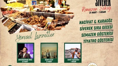 Siverekliler Ramazan sokağında buluşuyor