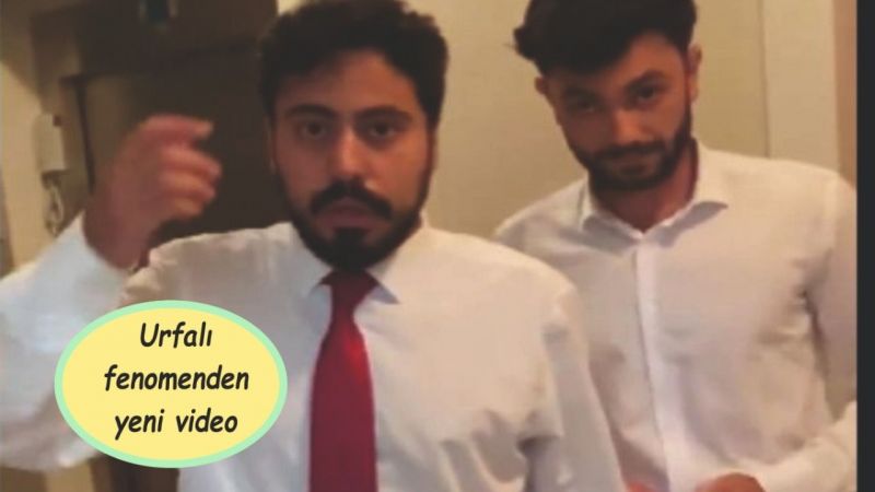 Urfalı fenomenden '6'lı masa' videosu