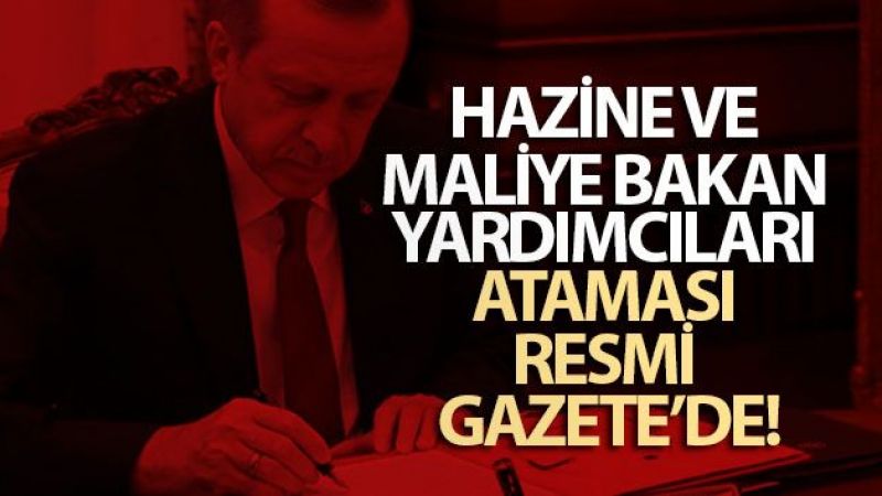 Bakan Nebati’nin yardımcıları değişti