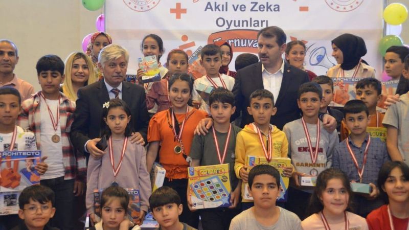 Urfa'da Akıl ve Zeka Oyunları Turnuvası sona erdi