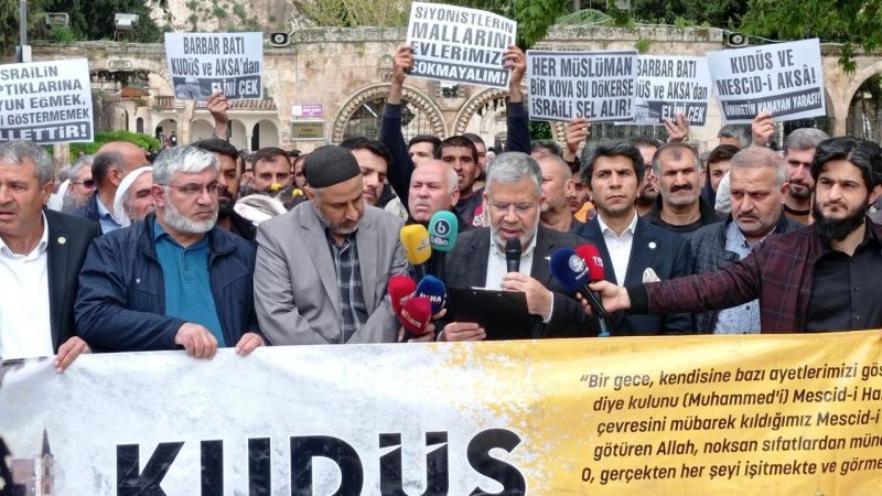 Müslümanlara yönelik gerçekleştirilen saldırı Urfa'da telin edildi