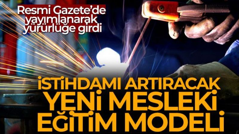 Mesleki eğitim stajına devlet katkısı arttı