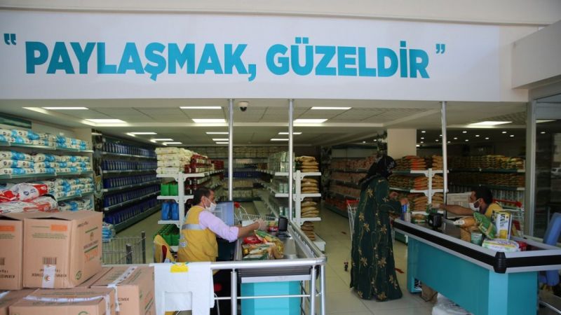 İhtiyaç sahiplerinin adresi: Sosyal Market