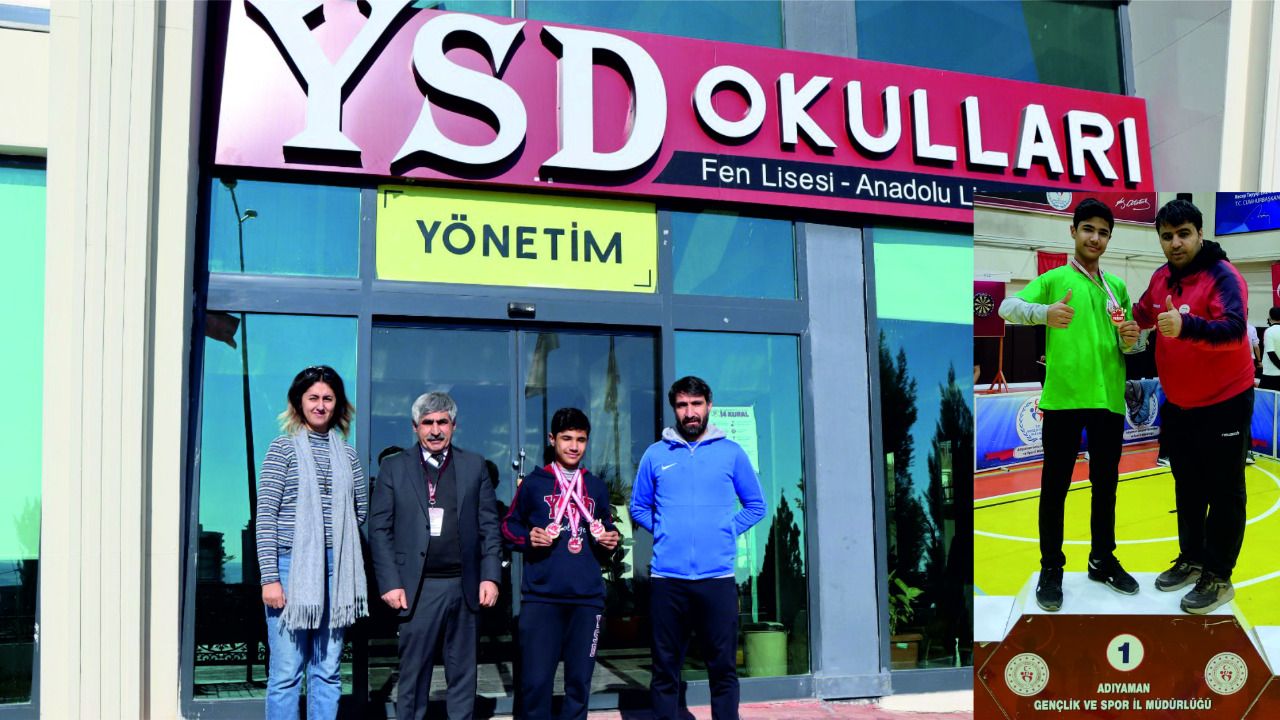 Urfalı şampiyon Dartçıya YSD'den burs desteği