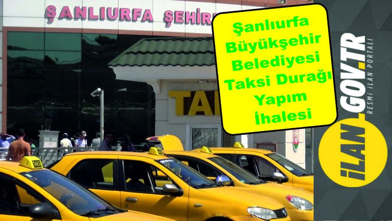 Büyükşehir Belediyesi Taksi durağı yaptıracak