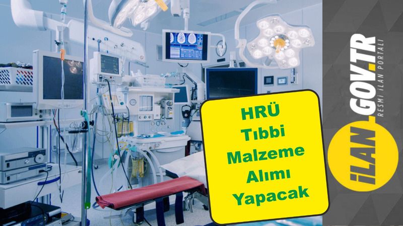 HRÜ, Tıbbi malzeme satın alacak