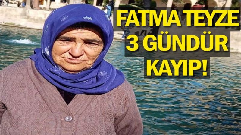 Urfa'da kaybolan kadından haber alınamıyor