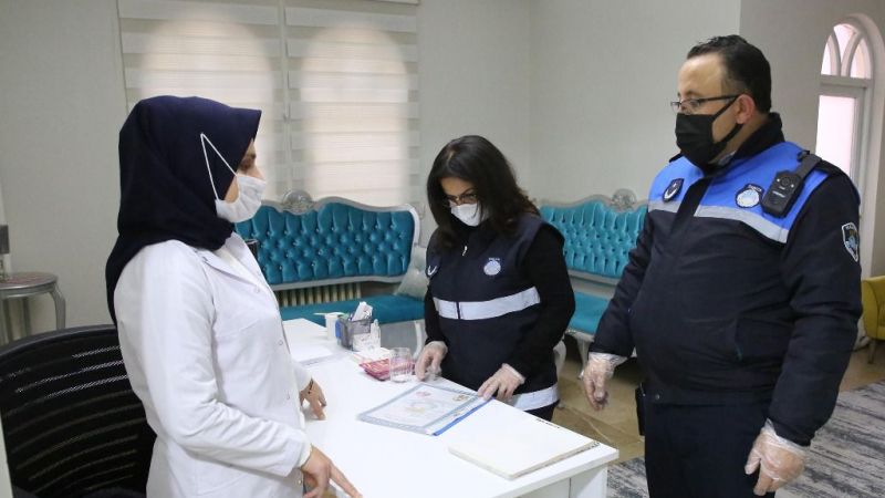 Urfa'da güzellik merkezleri denetlendi