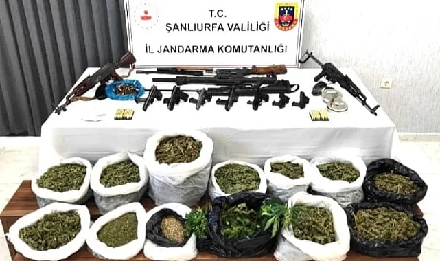 Silah ve uyuşturucu kaçakçılarına operasyon