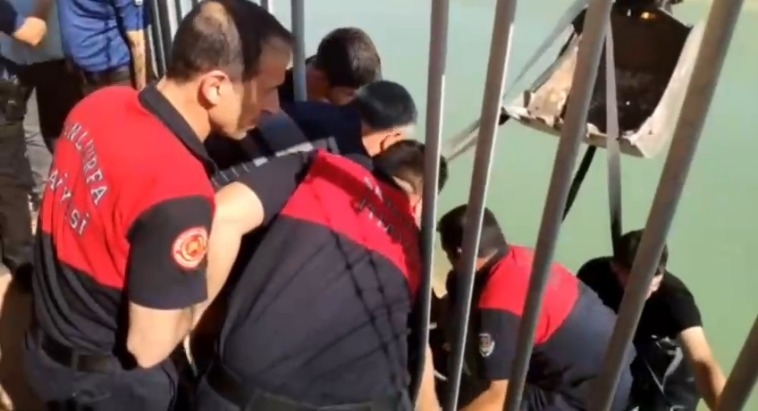 Urfa’da sulama kanalında intihar girişimi