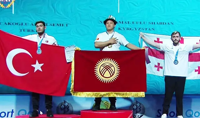 Urfalı sporcudan Kazakistan