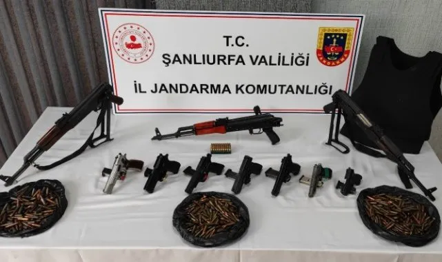 Viranşehir’de silah kaçakçılarına operasyon! 4 gözaltı