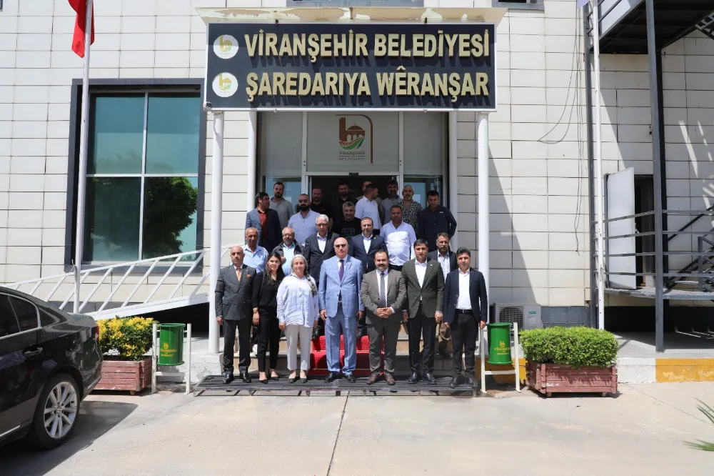 Tanal’dan Viranşehir Belediye eş başkalarına ziyaret 